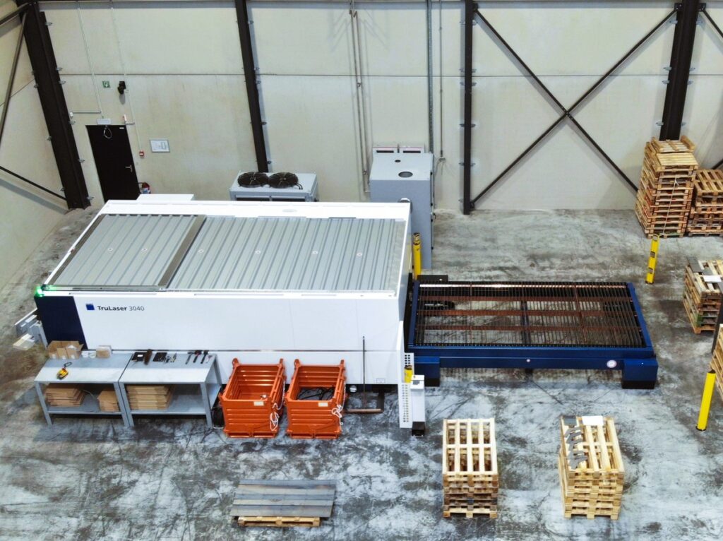 2025: Laser Cutting of 4m Sheets in Namur